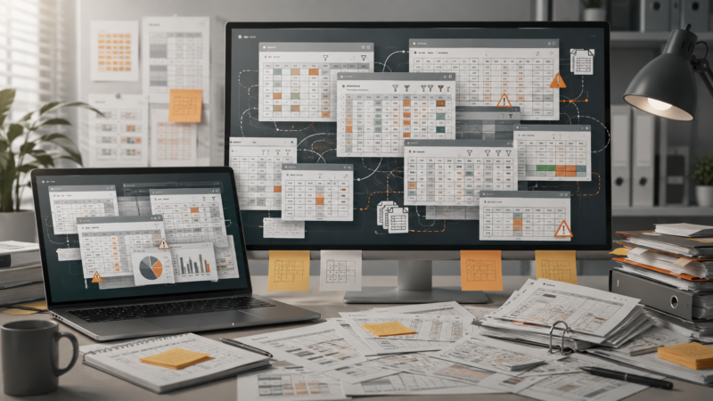 Unübersichtliche Excel-Listen
